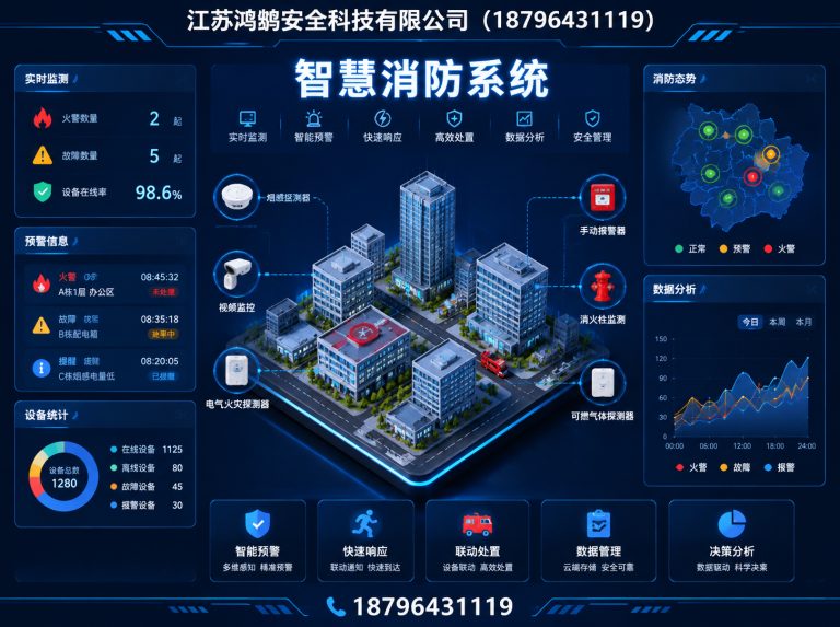 滁州消防通信指挥展示图